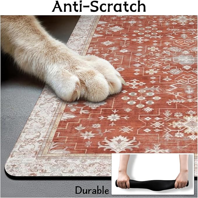 Pet Food Mats for Floor, Absorbent Dog Mat for Food and Water Dispenser Mat, Dog Food Mat Quick Dry Cat Food Mat Pet Supplies