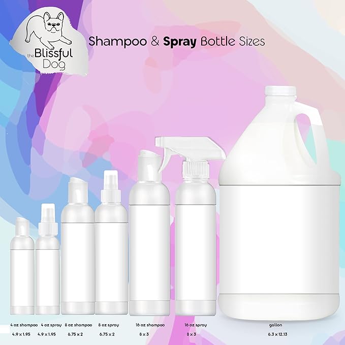 The Blissful Dog Shine-On + Sheen Coat Dog Spray, Easy-to-Use Conditioner, Sensitive Skin-Friendly Leave-in Conditioner, Detangler Spray, 4 oz.