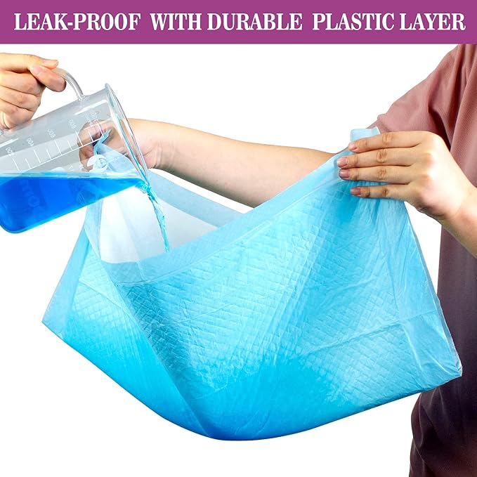 IMMCUTE Dog Pee Pads Extra Large 28"x34", X-Large Training Puppy Pee Pads Super Absorbent & Leak-Proof, XL Disposable Pet Piddle Pad and Potty Pads for Dogs, Puppies, Doggie (18 Count)