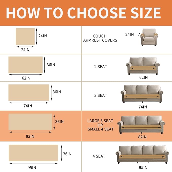 Waterproof Dog Bed Cover Non Slip Couch Covers for Dogs Washable Soft Faux Fur Sofa Cover Couch Covers for 3 Cushion Couch Sofa Pet Friendly (Off White)