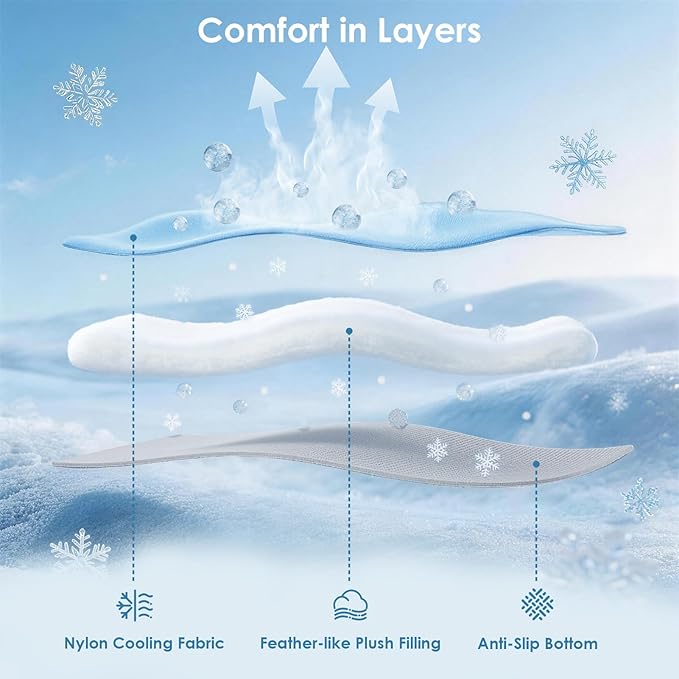 EHEYCIGA Cooling Mat for Dogs(Q-Max>0.53), Washable Dog Cooling Mat, Portable Kennel Cooling Pet Pad for Summer, Non-Slip Summer Crate Pad for Large Dog, Blue, 30x20