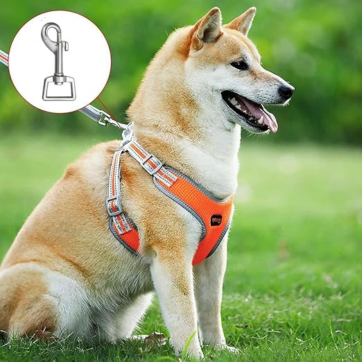 Swivel Snap Hooks - 15pcs Dog Leash Clips & Clasp with Trigger Clip & Strap Clip