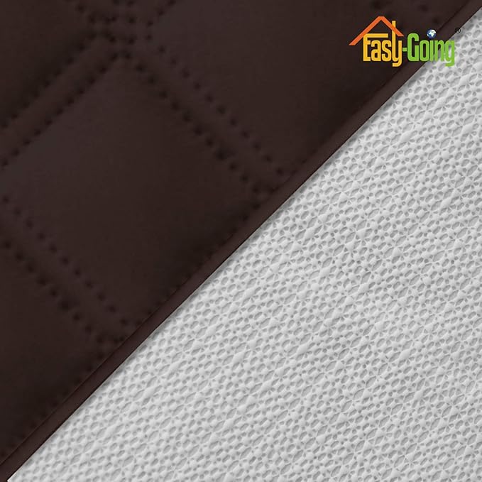 Easy-Going Sofa Slipcover Oversized Sofa Cover Waterproof Couch Cover Furniture Protector Cover Pets Covers Washable Non-Slip Fabric Pets Kids Children Dog (Oversized Sofa, Chocolate)