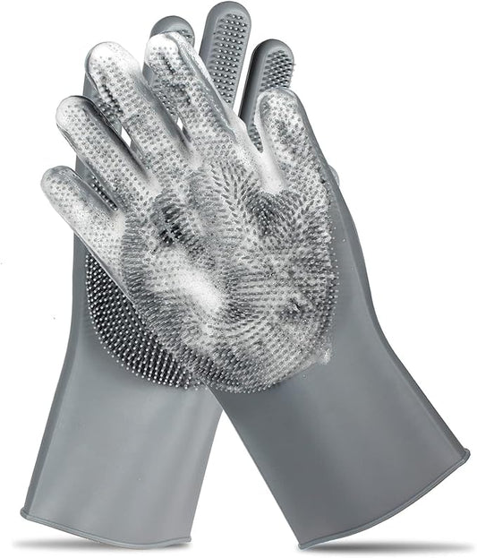 Dog Bath Glove - Dog Brush, Grooming Glove, Dog WASH Glove, Dog&CAT DESHEDDING Glove 1 Pack
