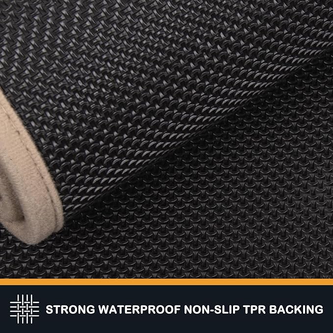PURRUGS Dirt Trapping Door Mat 31.5" x 70", Non-Slip Machine Washable Entryway Rug, Dog Doormat, Indoor Front Door Mat, Super Absorbent Entry Rug for Muddy Shoes & Paws, Taupe