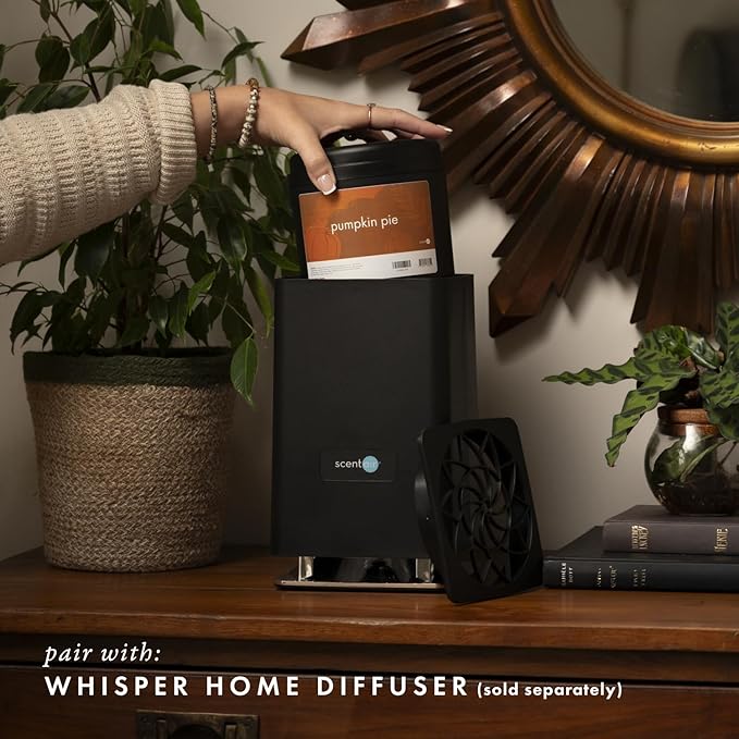 ScentAir Whisper Home Monthly Plug-in Refill, Fragrance Cartridge for Home and Office, Amazon Exclusive, Pumpkin Pie