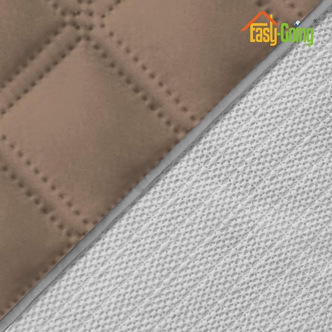 Easy-Going Sofa Slipcover Chair Cover Waterproof Couch Cover Washable Sofa Cover Non-Slip Fabric Furniture Protector with Pocket for Pets Covers Pets Kids Children Dog Cat (Chair, Camel)