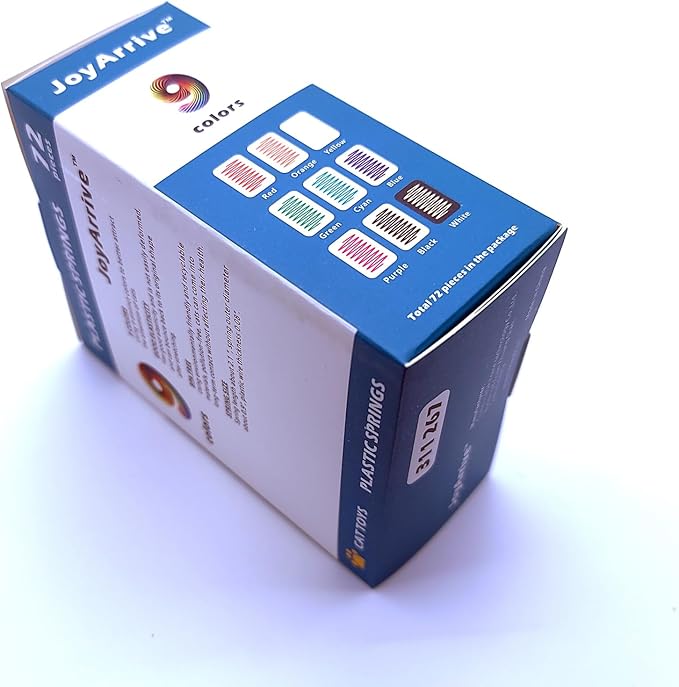 9 Colors Cat Spring Toy, Colorful Springs Self-Play Cat Toys for Indoor Cats,Interactive Cat Toy, Cat Kittens Spiral Coil Springs for Swatting,Biting,Hunting,Pouncing 18PCS