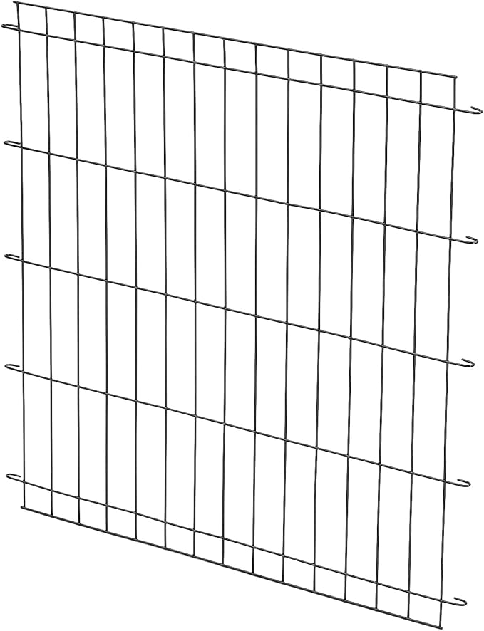 MidWest Homes for Pets Dog Crate Divider Panel for 48-inch Cages, Adjusts Living Space, Fits Midwest Models 1548, 1548DD, 1648, 1648DD, Black E-Coated, 10DP