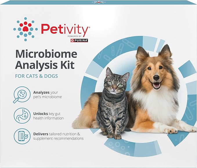 Microbiome Analysis Kit — Comprehensive for Cats and Dogs, Powered by Purina