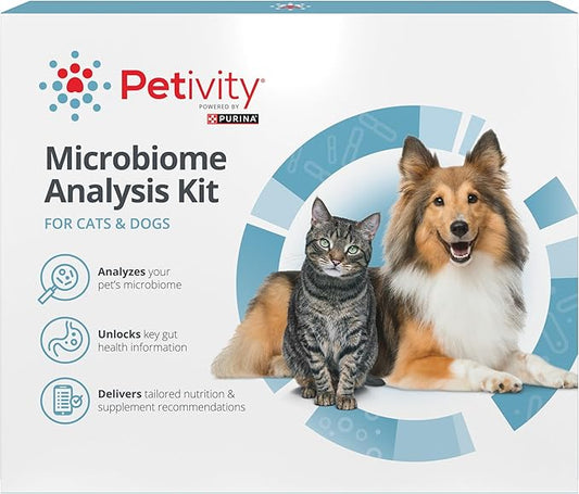 Microbiome Analysis Kit — Comprehensive for Cats and Dogs, Powered by Purina