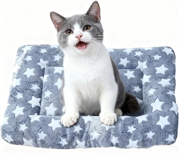 Dog Bed Mat - Crate Pad - Soft Dog Kennel - Multi-Purpose Crate Bed for Dogs & Cats