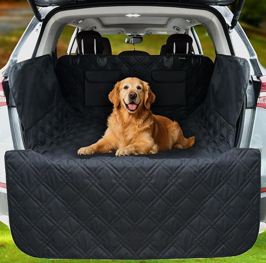 SUV Cargo Liner for Dogs 53x80 Pet Dog Cargo Liner Dog Car Seat Cover for Back of SUV Trunk Cover for Dogs with Side Walls