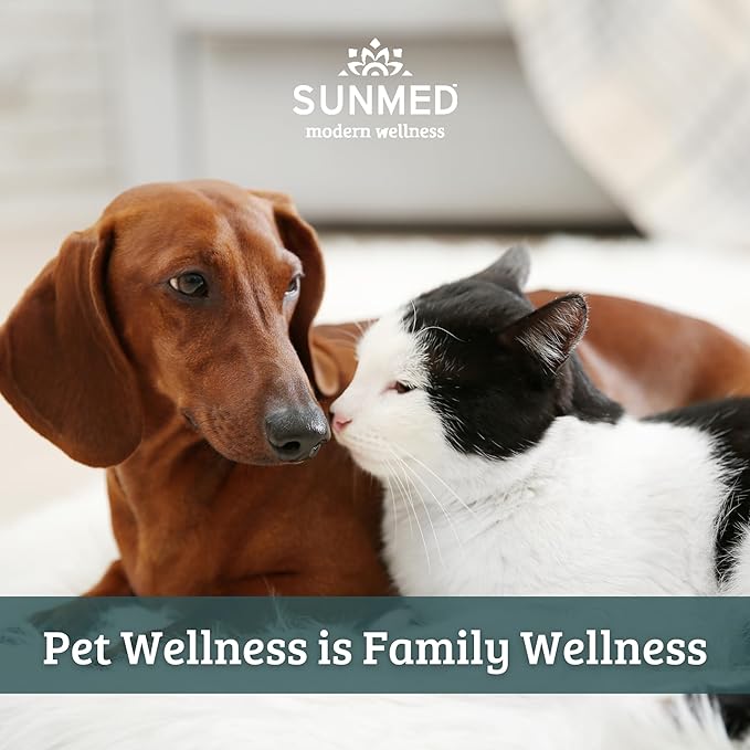 Sunmed Chillin' Out Hemp Dog Chews with Chamomile & L-Tryptophan – Stress Relief, Calming & Relaxation for Dogs – Helps with Anxiety & Stressful Situations – 40 Count