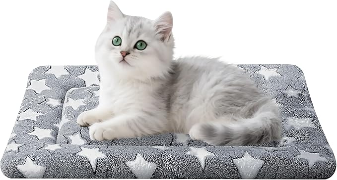 Dog Bed Mat - Reversible Dog Crate Bed Mats, Soft & Breathable Kennel Pad, Durable Crate Bed for Small Medium Large Dogs & Cats