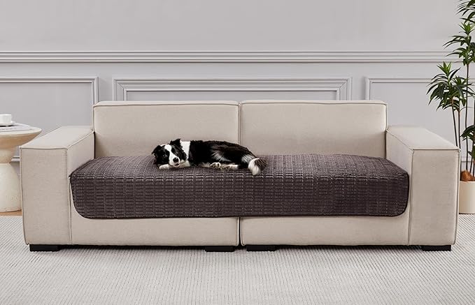 Meider Couch Covers Sofa Seat Covers, Anti-Slip Dog Mat Pet Pad Blanket for Sofa Chair Recliner Bed Furniture Protector Washable (Coffee, 40x60 inch)