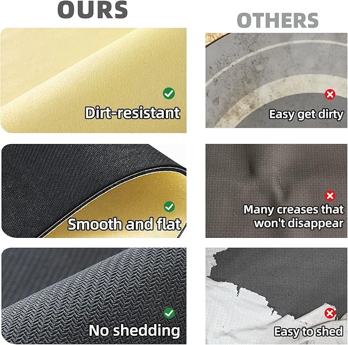 Bathroom Mat Quick Dry, Bathroom Rugs Non Slip Washable Thin Absorbent Bath Mat Fits Under Door Bathroom Floor Mat Perfect for Bath, Shower, or Sink 16"x24" Light Yellow