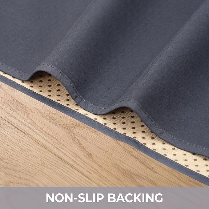 Baby Splat Mat for Under High Chair, 60 x 60 Inch Splash Mat, Waterproof and Washable Spill Mat, Anti-Slip Floor Protector