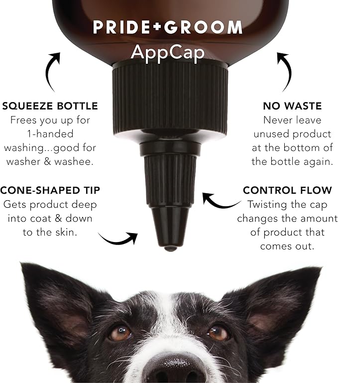 Pride and Groom The Sensitive One | Dog Grooming Shampoo for Puppies and Dogs with Itchy, Dry Skin| Tearless All Natural Body Wash with Essential Oils to Soothe Skin – 16oz (Pack of 2)
