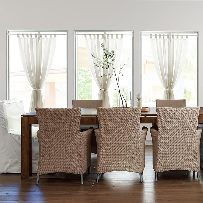 FVONZON Tension Curtain Rod White Spring Tension Curtain Rods 26-39 inch 6Pack Adjustable Spring Rods Extendable Tension Rod For Closet, Window, Kitchen,Bookshelf,Bathroom
