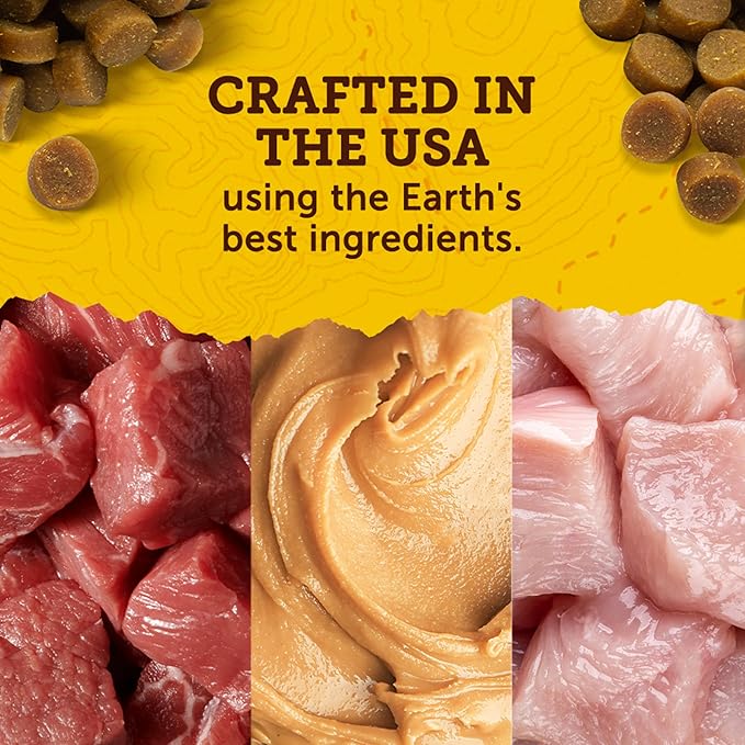 Zuke’s Mini Naturals Dog Training Treats for Dogs, Pet Treats made with Real Beef - 10 oz. Pouch