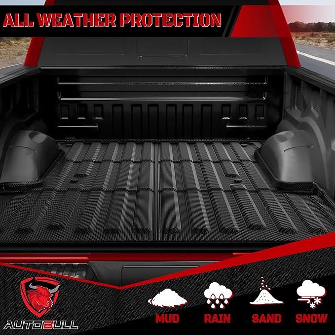 Truck Bed Mat Bed Liner (5.5ft,67.1in) Fit for Ford F-150 2015-2023| F150 Lightning 2022-2023, Not Fit Drop-in Liner