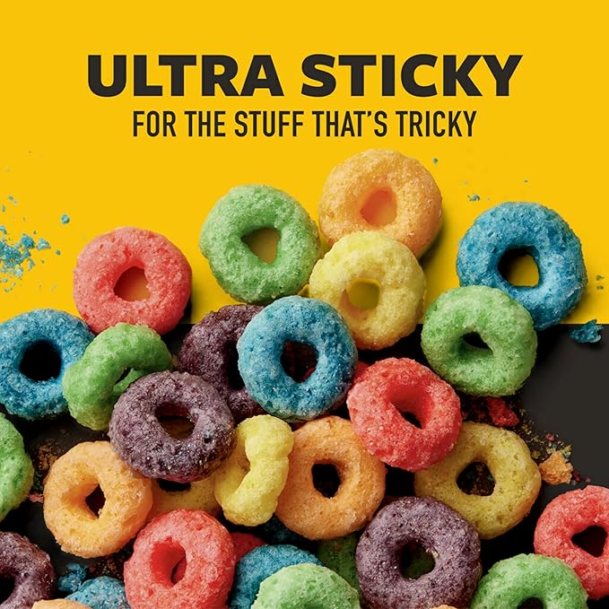 Scotch-Brite 50% Stickier Large Surface Roller Refill, Works Great On Pet Hair, 60 Sheets - Pack of 4