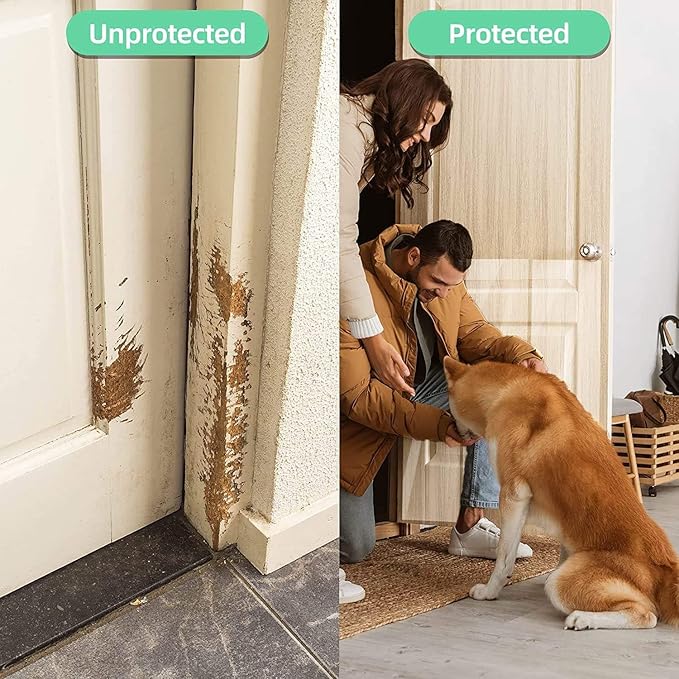 Couch Protector from Cat Claws, Cat Scratch Furniture Protector for Sofa Corners, Beds, Door, Tables, Wall, 118"x8" Self-Adhesive Tapes for Furniture Scratching Deterrent