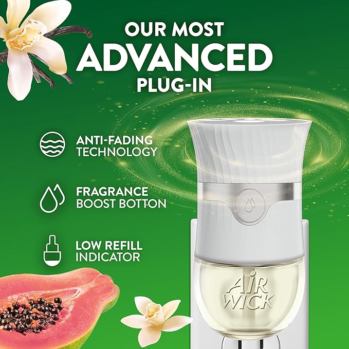 Air Wick Scented Oils 2+6 Vanilla & Pink Papay