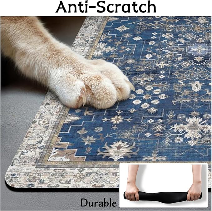 Pet Food Mats for Floor, Absorbent Dog Mat for Food and Water Dispenser Mat, Dog Food Mat Quick Dry Cat Food Mat Pet Supplies