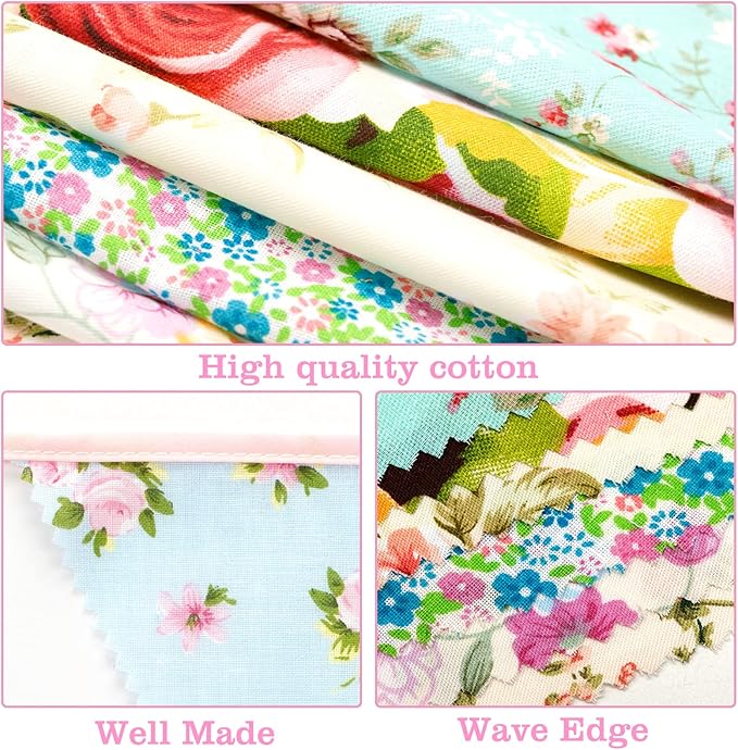 G2PLUS 39Ft Triangle Bunting Banner, 42pcs Cotton Pennant Banner, Reusable Pink Green Fabric Triangle Flags Party Decoration for Birthday, Wedding, Baby Shower, Room Decor