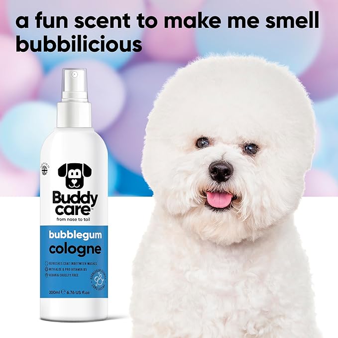 Dog Cologne - Bubblegum - 200ml - Sweet and Playful Scented Dog Cologne - Refreshes Between Dog Washes
