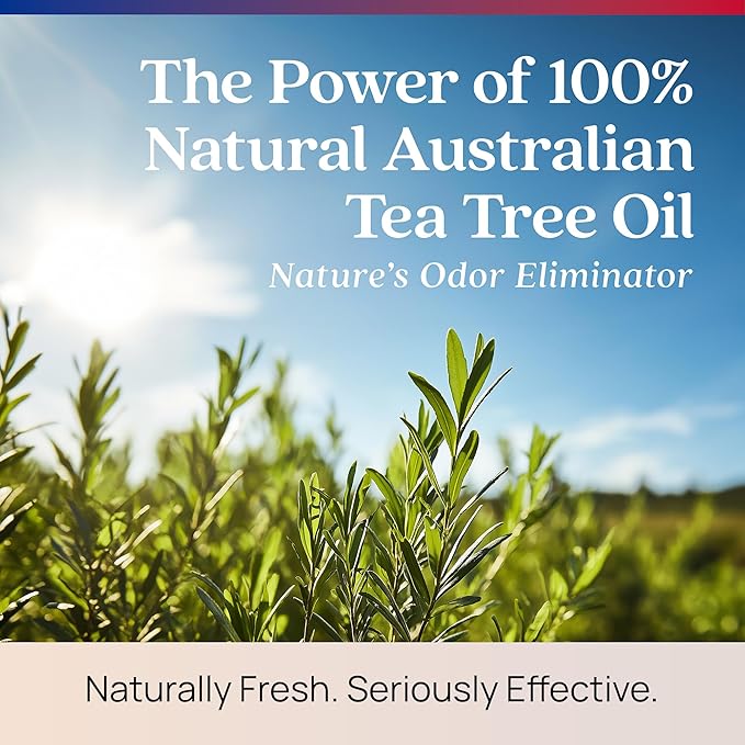 Azuna Odor Remover Gel Refill Pouch | Air Purifier with Tea Tree Oil | Plant Powered & Long Lasting | For Pet Odors, Smoke & Strong Odors | Smell of Victory | 24 oz.