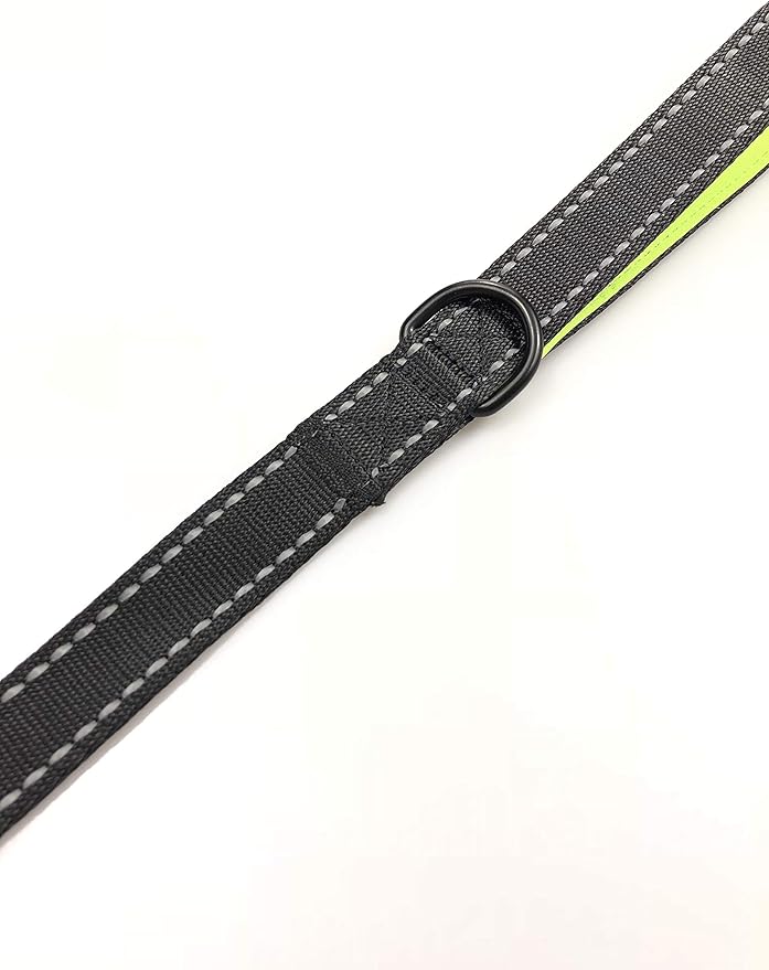 Primal Pet Gear Dog Leash 6ft Long,Traffic Padded Two Handle,Heavy Duty,Reflective Double Handles Lead for Control Safety Training,Leashes for Large Dogs or Medium Dogs,Dual Handles Leads(Black)