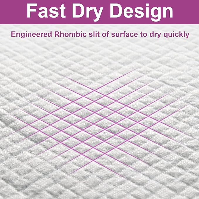 IMMCUTE Dog Pee Pads Extra Large 28"x34", X-Large Training Puppy Pee Pads Super Absorbent & Leak-Proof, XL Disposable Pet Piddle Pad and Potty Pads for Dogs, Puppies, Doggie (60 Count)