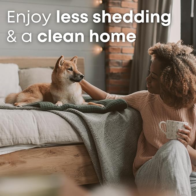 Freshly Bailey Dematting Comb for Cats and Dogs, Mat Remover and Deshedding Grooming Tool, Safe Detangler for Matted Fur, Double Sided Undercoat Rake