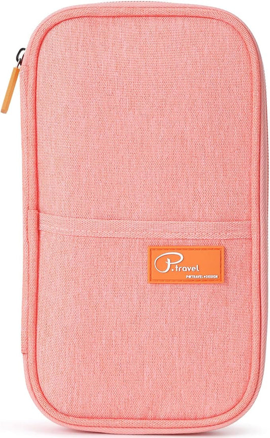 VanFn RFID Travel Passport Wallet, Family Passport Holder, Trip Document Organizer P.Travel Series