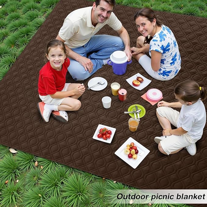 hyha Waterproof Dog Bed Blanket, Soft Pet Blankets, Waterproof Couch Cover for Dogs, Reversible Sofa Covers Washable for Furniture (30x53 Inch, Chocolate/Beige)