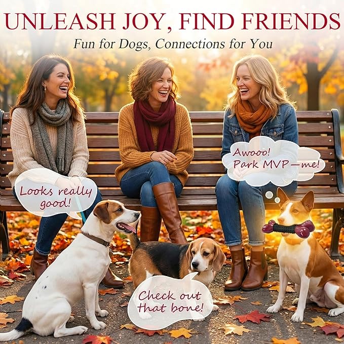 Apasiri Dog Toys for Aggressive Chewers with Bacon Flavor: 8" Indestructible Chew Bones for Large Breeds, Tough Nylon & Rubber Dog Toys Keep Them Busy, Interactive Play - 2-Pack