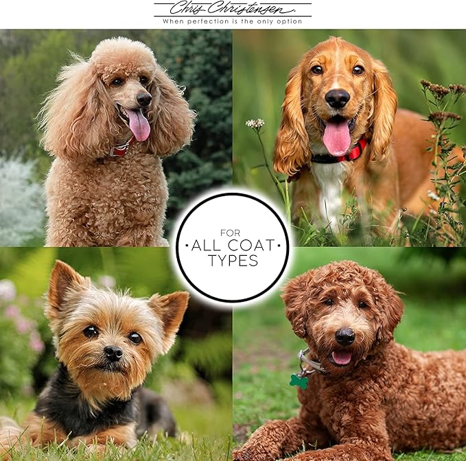 Chris Christensen Happy Eyes Ultra Concentrated Tearless Dog Shampoo and Conditioner, Makes up to 5 Bottles, Groom Like a Professional, Hypo-Allergenic, No Tears, All Coat Types, Made in USA, 16 oz