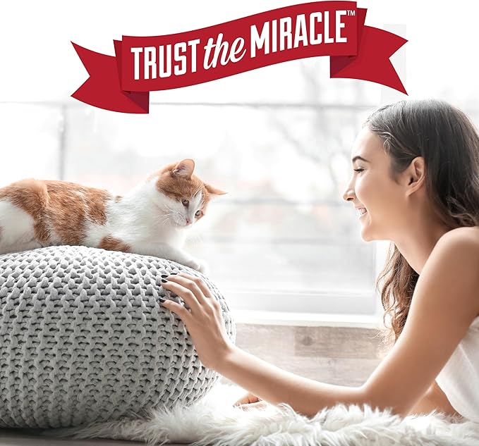 Nature's Miracle Advanced Cat Stain and Odor Eliminator Spray, Severe Mess Enzymatic Formula, 32 fl oz