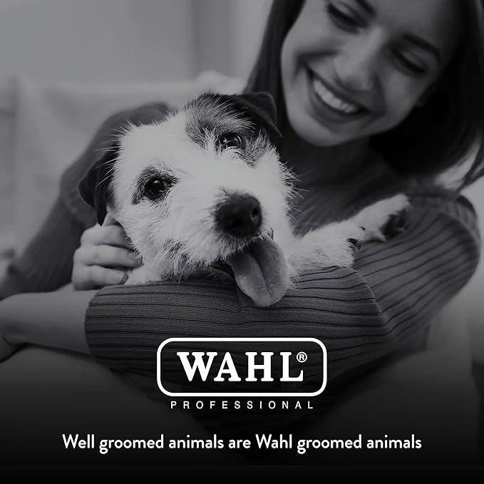 Wahl Pro Animal KM10+ Corded Clipper - New #10 Prime Series Blade, LOCKGUARD Patent Pending Technology & Textured Housing Design - Clippers for Cats, Dogs & Horses - Lightweight - 2-Speeds - Purple