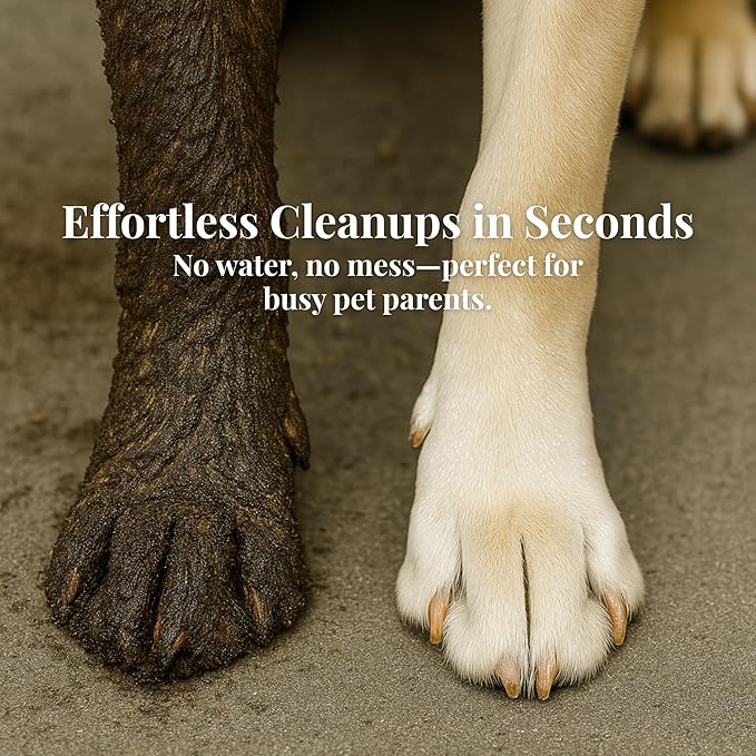 Dr. Paws Foaming Dog Paw Cleaner, Non-Toxic, pH-Balanced, Lick-Safe Paw Cleaner for Dogs, Effective Animal Washer and Feet Cleaner, Wipes for Paws and Butt, Built in Soft-Tip Head - 150ml