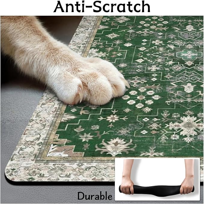 Pet Food Mats for Floor, Absorbent Dog Mat for Food and Water Dispenser Mat, Dog Food Mat Quick Dry Cat Food Mat Pet Supplies