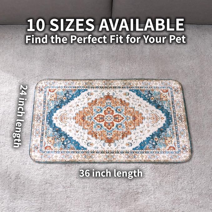 Dog Pee Pads Training Pads Upgrade Triple Thickness All-Purpose Super Absorbent & Leak-Proof, Quick Dry and Leak-Proof and Odor Control (Brick/Blue, 24" x36"x2PCS)