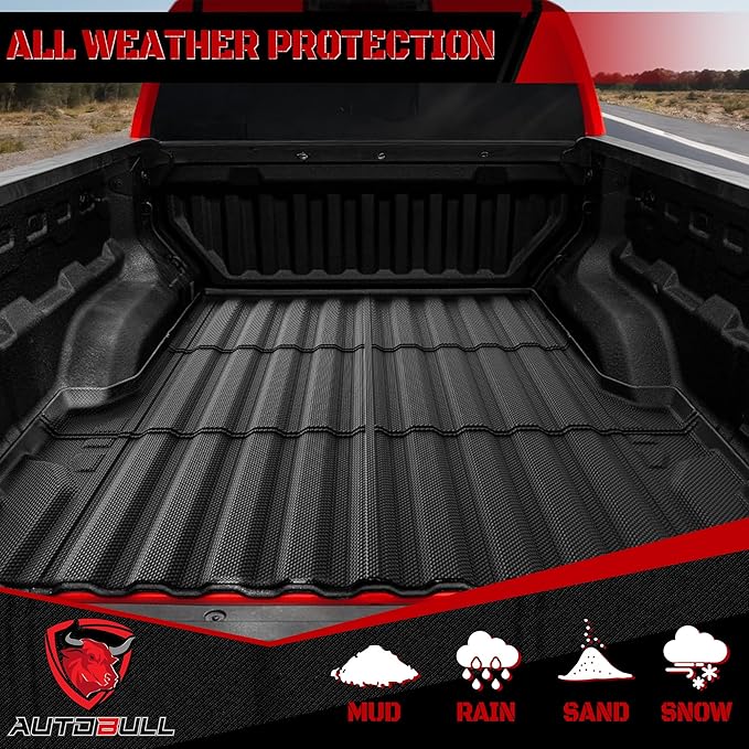 Truck Bed Mat Bed Liner Fit for Chevy Colorado/GMC Canyon 2023 2024 2025 2026 5FT Accessories, Not Fit Drop-in Liner