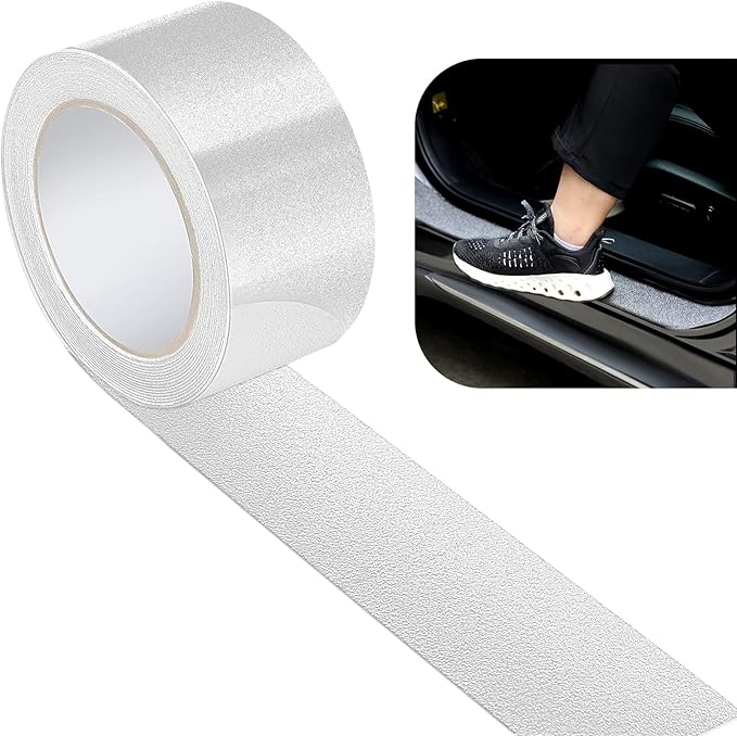 Frienda Car Door Edge Guards Door Sill Protector Automotive Entry Guard Anti Collision Scuff Sill Trim Protection Strips for Most Cars Vehicles Accessories(2.8 Inch Wide, 16.4 Feet,Clear)