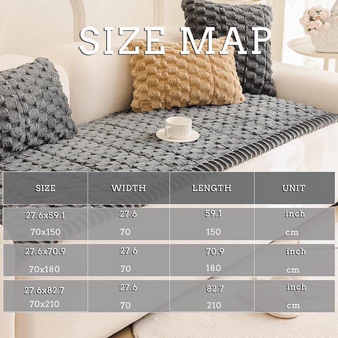 TGODGPY Pet Couch Cover for Dogs Washable Pet-Friendly Dog Sofa Protector for Furniture Boho Pets Mat for Couches and Sofas