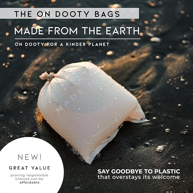MADE TO ROAM On Dooty Pack - Premium Dog Poop Bag Holder for Leash, Vegan Leather Waste Bag Dispenser for Poop Bag Rolls (Set - Oregon Haze, On Dooty Set (Holder + 1 Box of Bags))