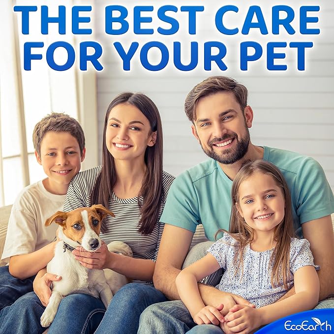 Premium Pet Wipes for Dogs & Cats - 12 Pcs - Disposable Washing Gloves for Bath & Grooming - Clean & Dry Paws, Fur, Face, Ears, Butt & Body - Hypoallergenic, Lick-Safe & Waterless Cleaning Gloves